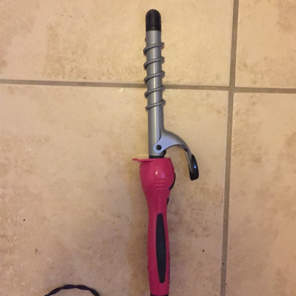 Revlon Spiral Curling Iron Hot Pink